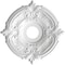 Ekena Millwork Attica PVC Ceiling Medallion (Canopies up to 5 5/8"), 16"OD x 3 1/2"ID x 1"P, Metallic Dark Copper CMP16ATCDC - alternate 3
